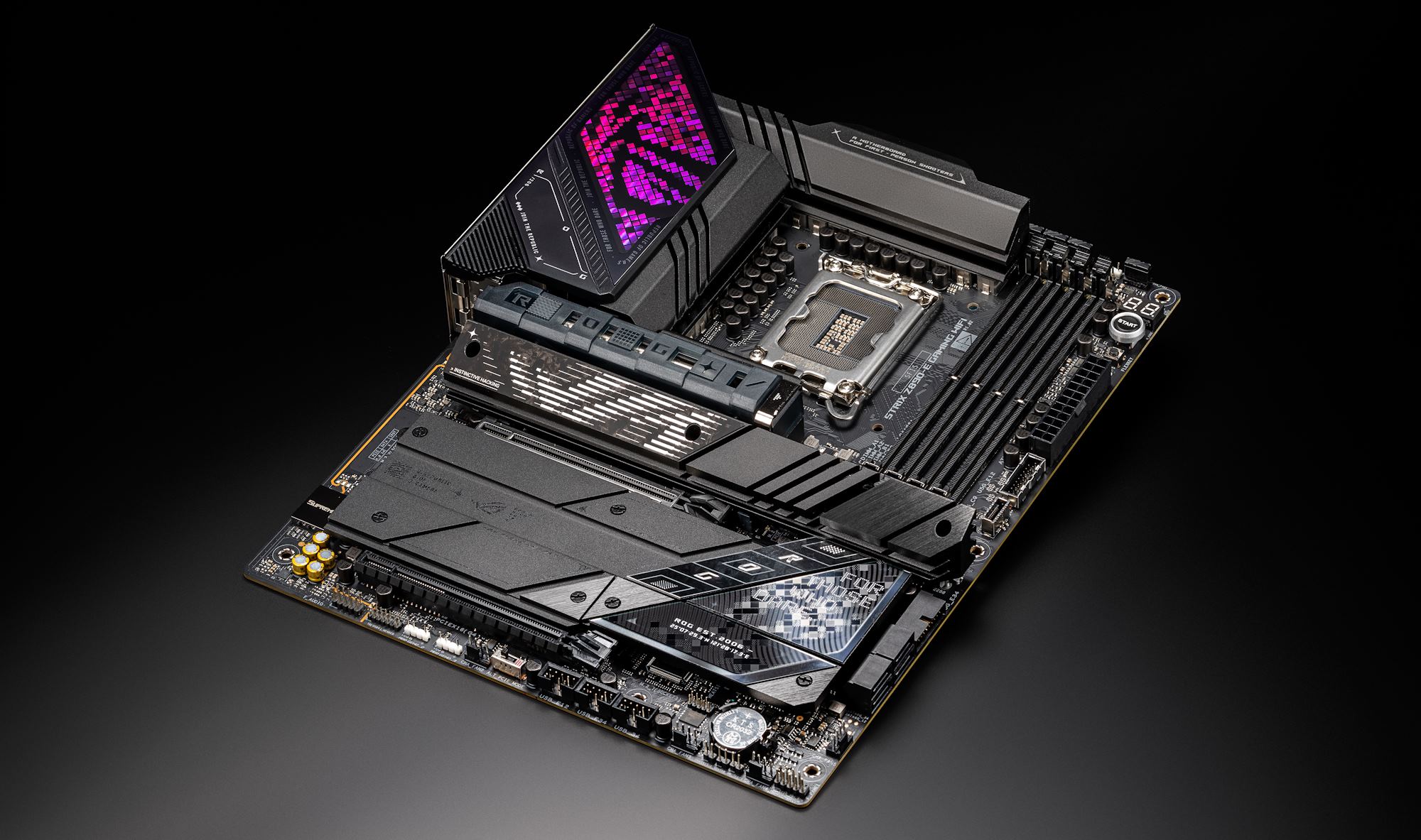 The ROG Strix Z890-E Gaming WiFi motherboard