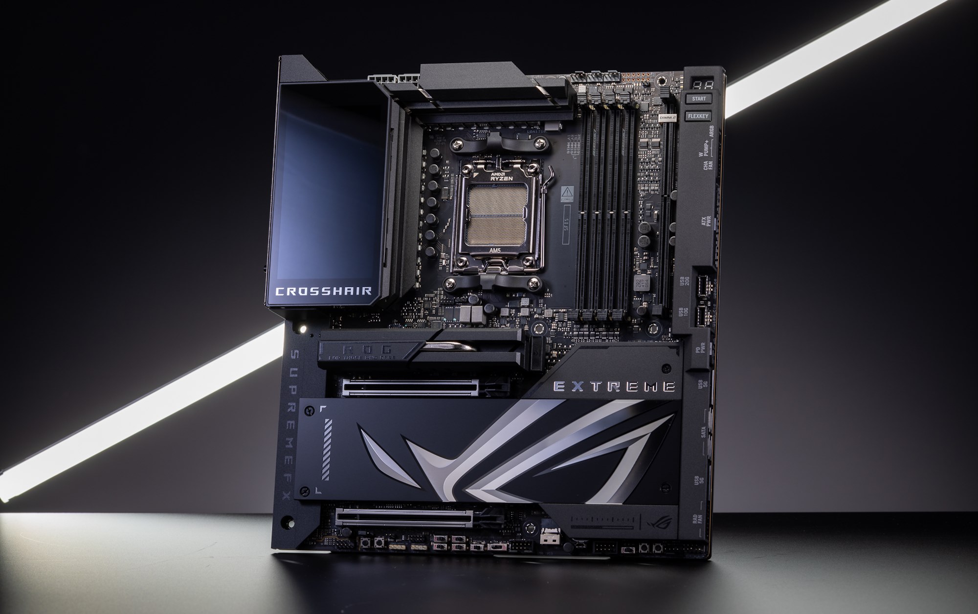 The ROG Crosshair X870E Extreme motherboard